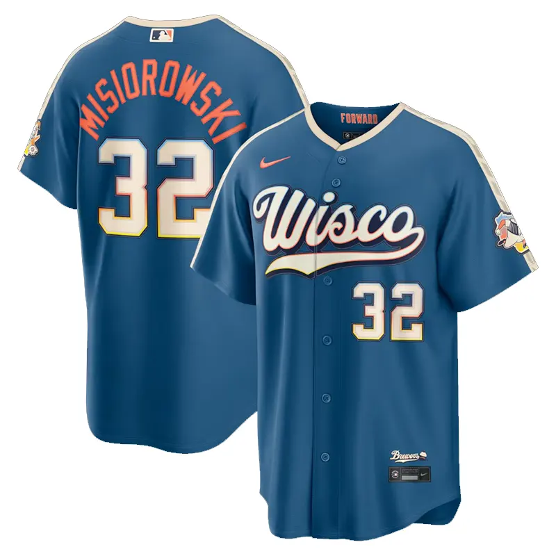 Mens Milwaukee Brewers Jacob Misiorowski Nike Stadium Jersey