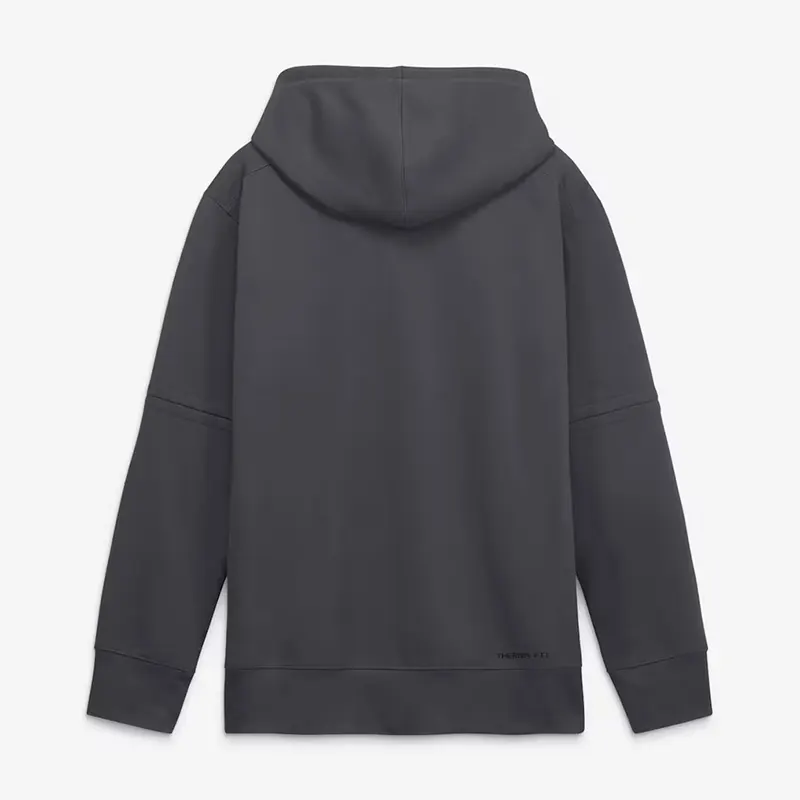 Mens New York Mets Nike Anthracite Authentic Collection City Connect Therma-FIT Hoodie - Image 2