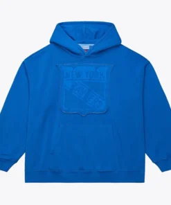 Mens New York Rangers Mitchell & Ness Downtown Hoodie
