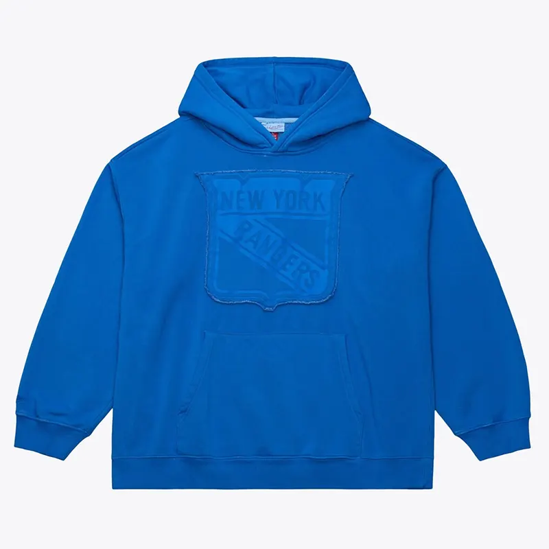 Mens New York Rangers Mitchell & Ness Downtown Hoodie