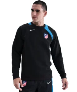 Mens Nike Atlético Madrid Third Total 90 Soccer Crew-Neck Top