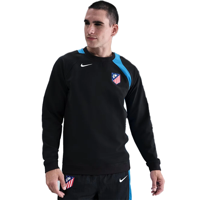 Mens Nike Atlético Madrid Third Total 90 Soccer Crew-Neck Top