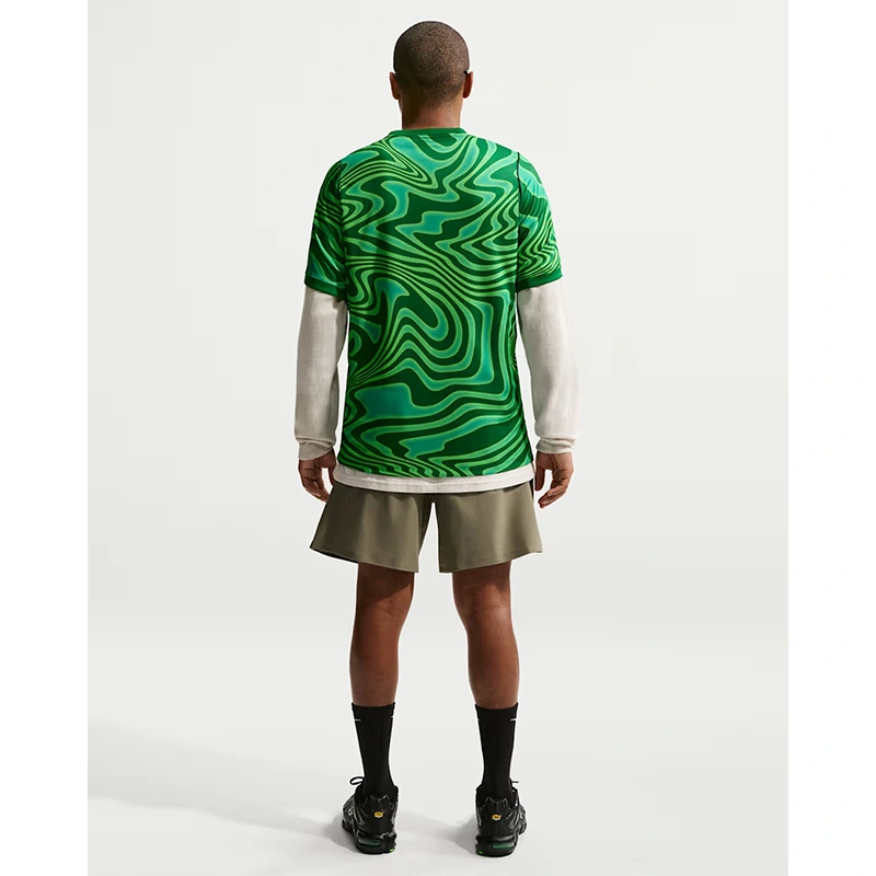 Men's Nike Brazil 2026 Stadium Goalkeeper Short-Sleeve Jersey - Image 5