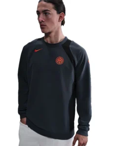 Mens Nike Inter Milan Third Total 90 Soccer Crew-Neck Top