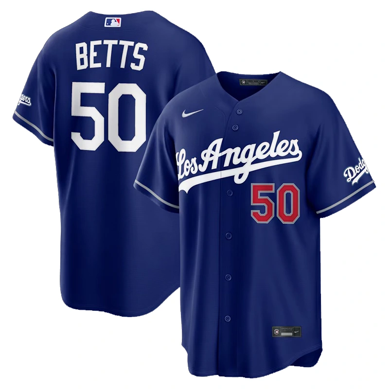 Mens Nike Mookie Betts Royal Los Angeles Dodgers Alternate Stadium Jersey