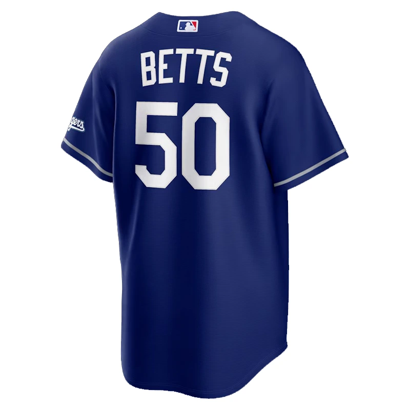 Mens Nike Mookie Betts Royal Los Angeles Dodgers Alternate Stadium Jersey - Image 3