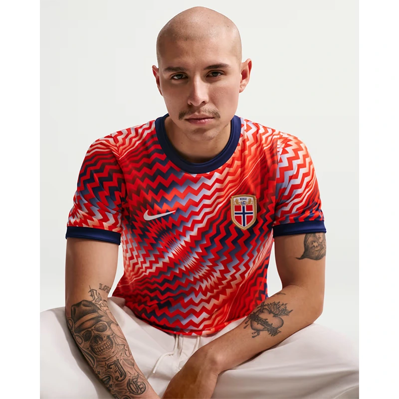 Men's Nike Norway Academy Pro Pre-Match Short-Sleeve Top