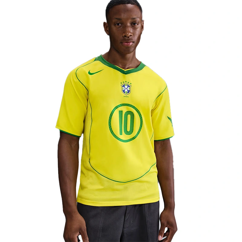 Mens Nike Ronaldinho Brazil 2004 Total 90 Reissue Shirt