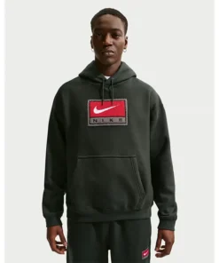 Mens Nike Solo Swoosh Fleece Pullover Hoodie