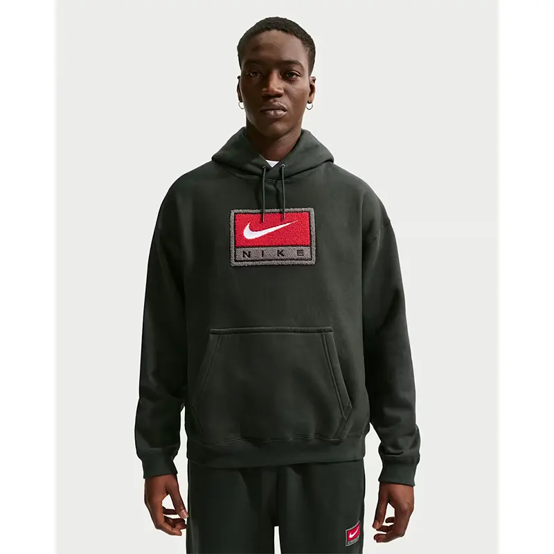 Mens Nike Solo Swoosh Fleece Pullover Hoodie