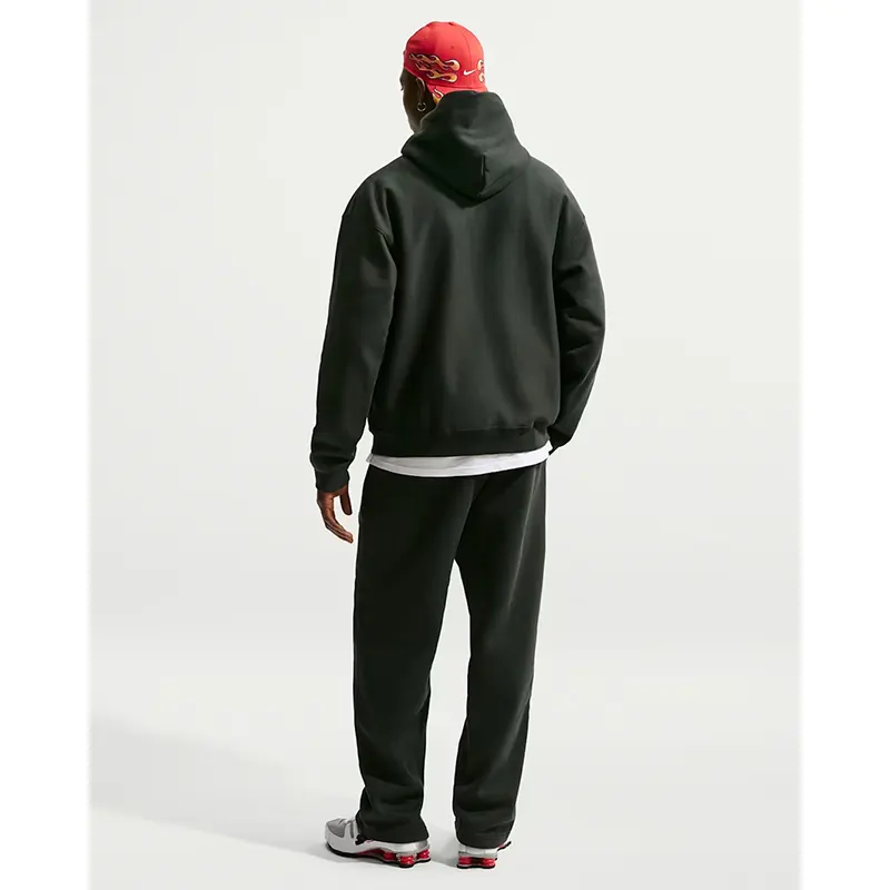 Mens Nike Solo Swoosh Fleece Pullover Hoodie - Image 3