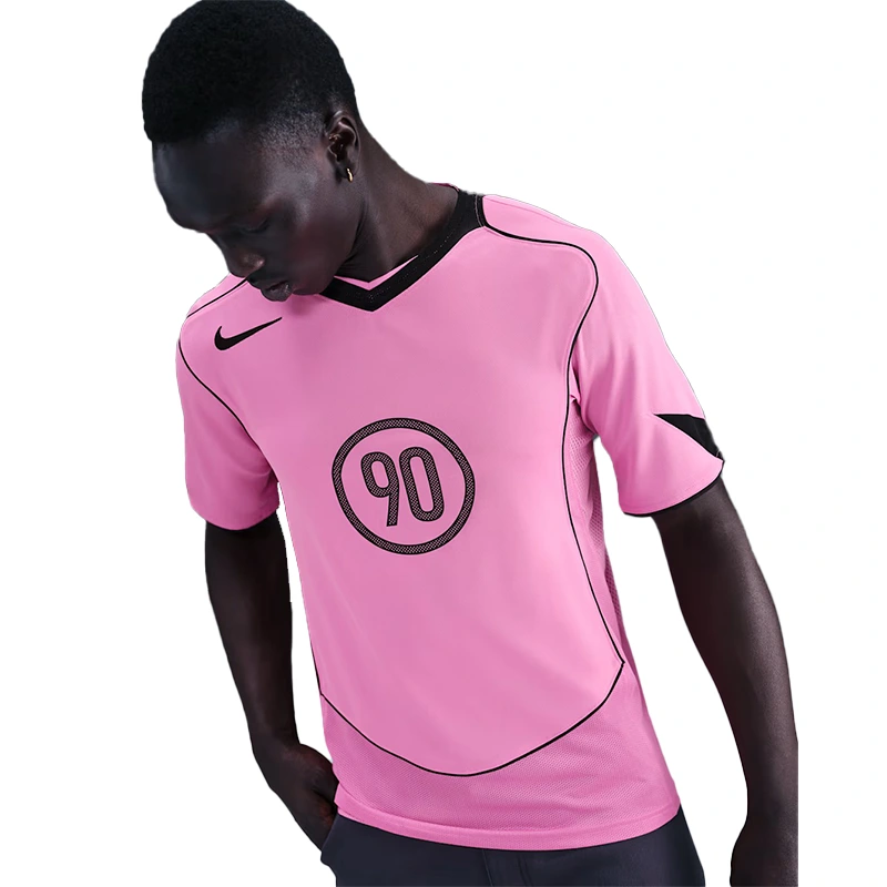 Mens Nike Total 90 Pink Dri-FIT Soccer Shirt