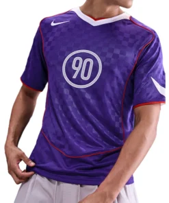 Mens Nike Total 90 Purple Dri-FIT Soccer Shirt