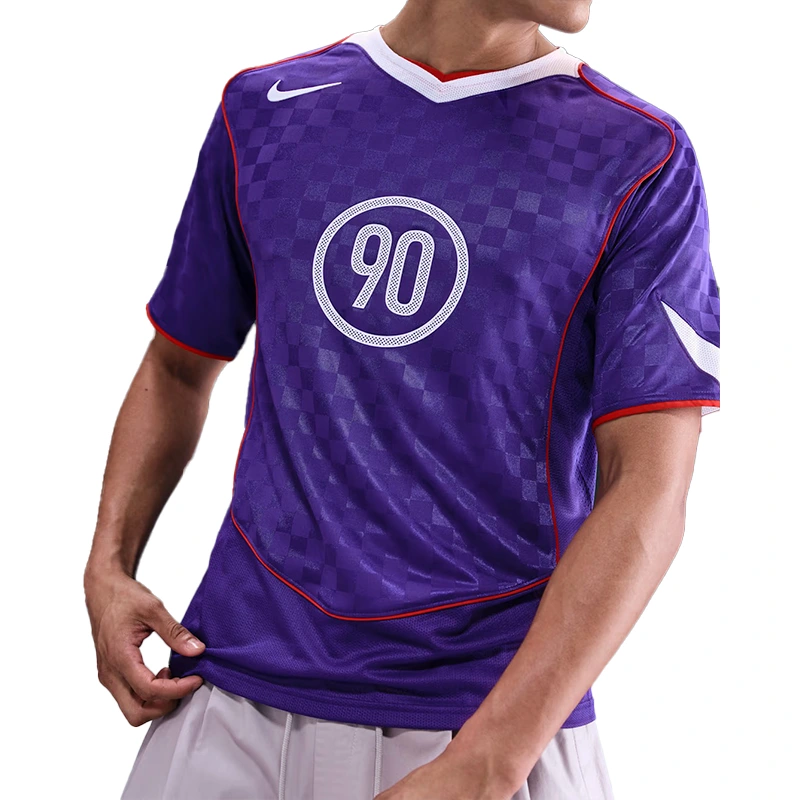 Mens Nike Total 90 Purple Dri-FIT Soccer Shirt