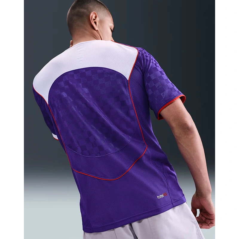 Mens Nike Total 90 Purple Dri-FIT Soccer Shirt - Image 2