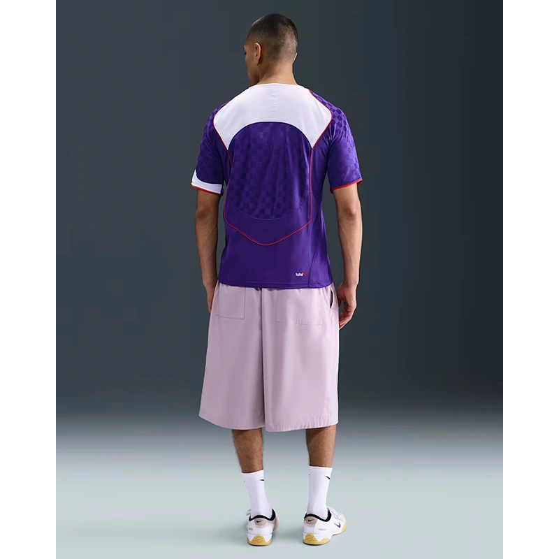 Mens Nike Total 90 Purple Dri-FIT Soccer Shirt - Image 4