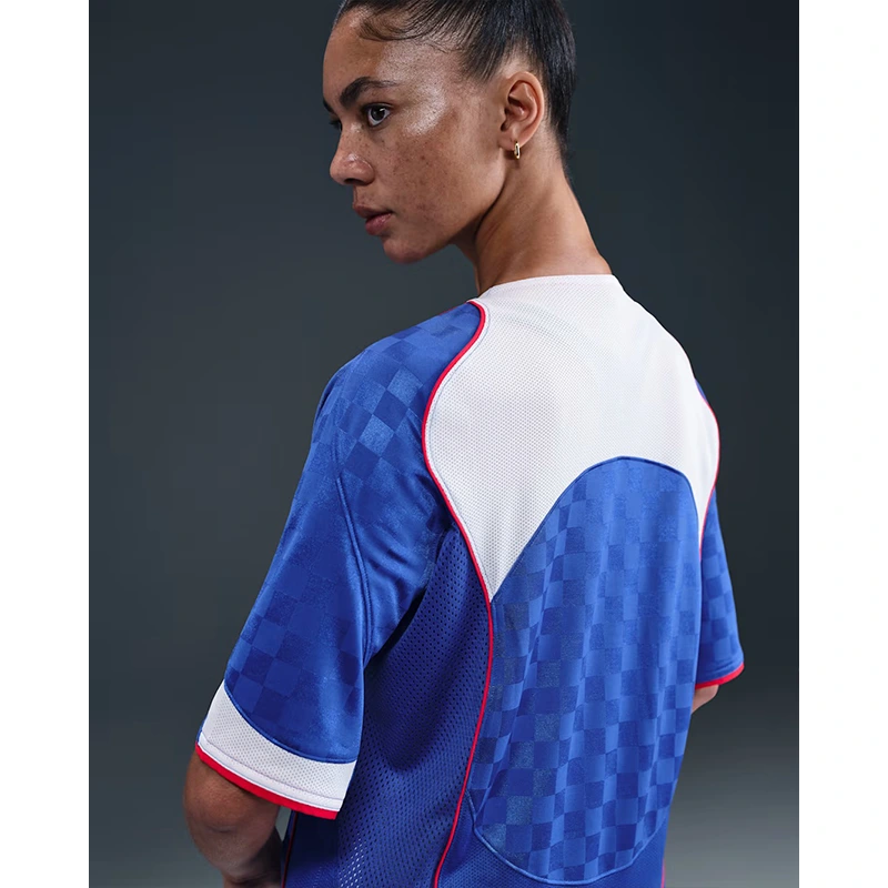 Mens Nike Total 90 Royal Blue Dri-FIT Soccer Shirt - Image 4