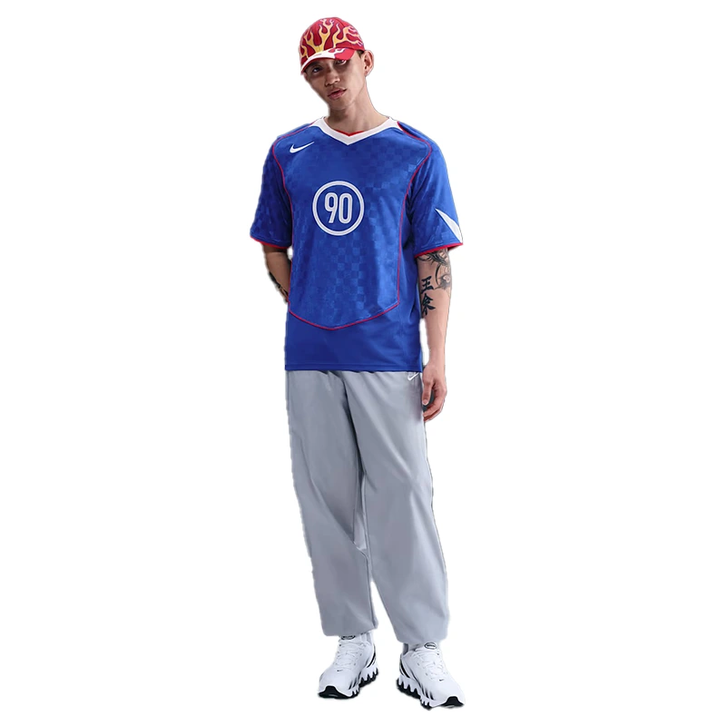 Mens Nike Total 90 Royal Blue Dri-FIT Soccer Shirt