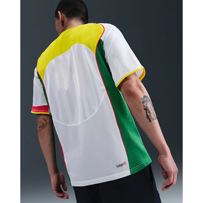 Mens Nike Total 90 White Dri-FIT Soccer Shirt - Image 5