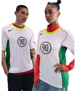 Mens Nike Total 90 White Dri-FIT Soccer Shirt