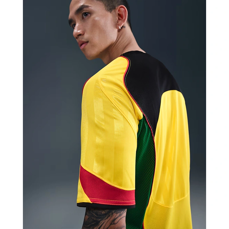 Mens Nike Total 90 Yellow Dri-FIT Soccer Shirt - Image 5
