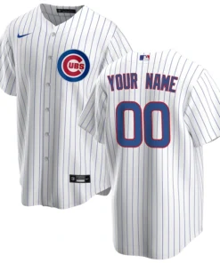 Mens Nike White Chicago Cubs Home Jersey