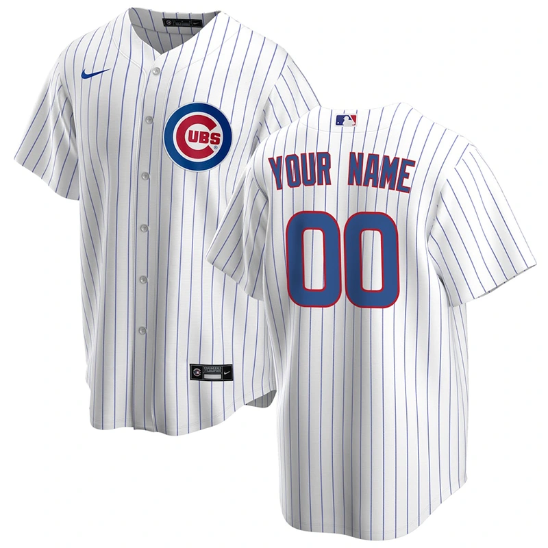 Mens Nike White Chicago Cubs Home Jersey