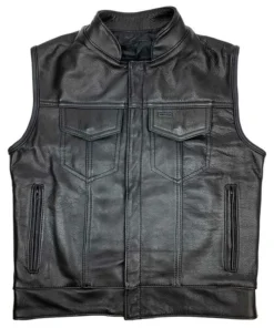 Men's Outlaw Chicago MC Leather Vest