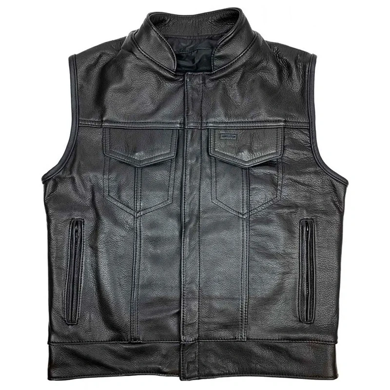 Men's Outlaw Chicago MC Leather Vest