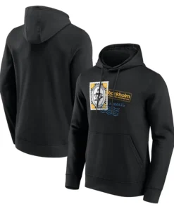 Mens Pittsburgh Penguins Global Series 2025 Hometown To Stockholm Hoodie