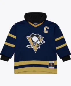 Mens Pittsburgh Penguins Mitchell & Ness Just Don Jersey Hoodie