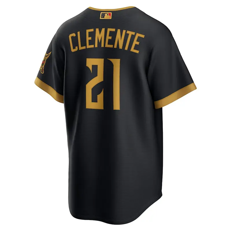 Mens Pittsburgh Pirates Roberto Clemente Nike Jersey - Image 3