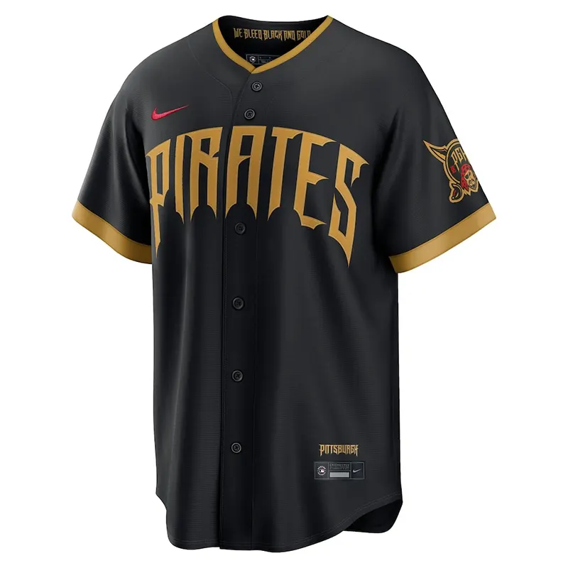 Mens Pittsburgh Pirates Roberto Clemente Nike Jersey - Image 2