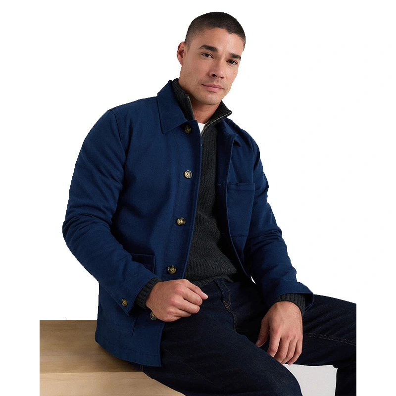 Men's Quince Organic Comfort Stretch Chore Jacket - Image 6
