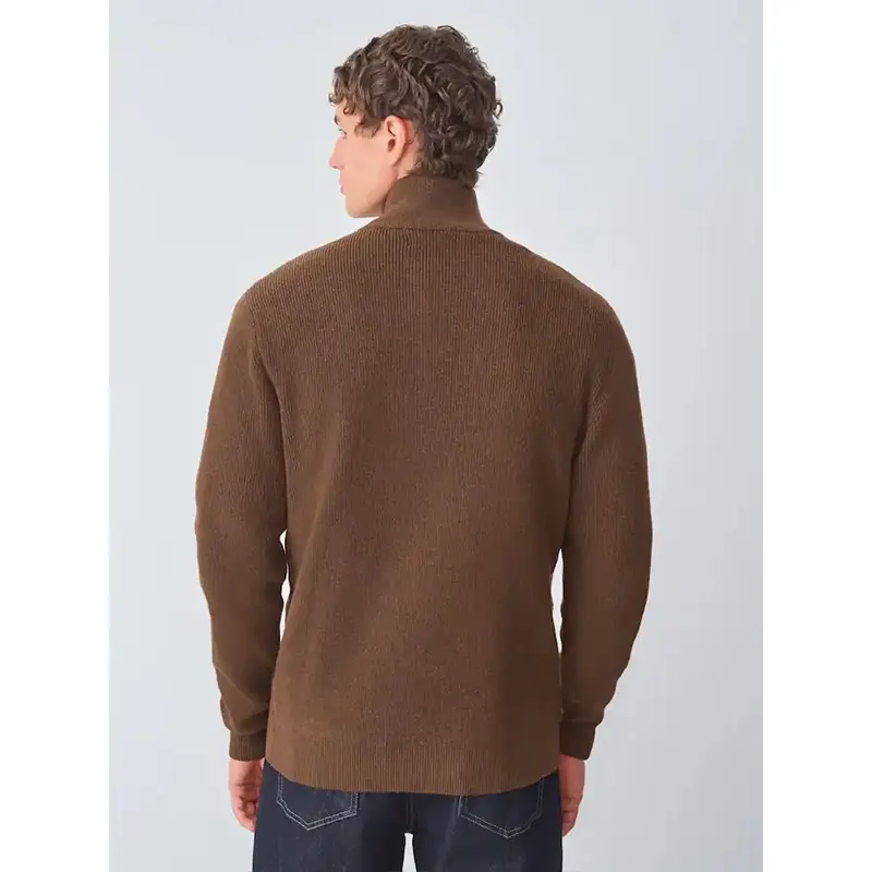 Mens Quince Ribbed Quarter-Zip Sweater - Image 2
