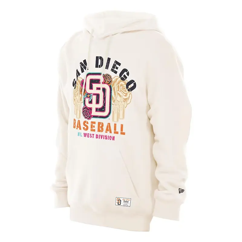 Mens San Diego Padres New Era White 2026 City Connect Hoodie
