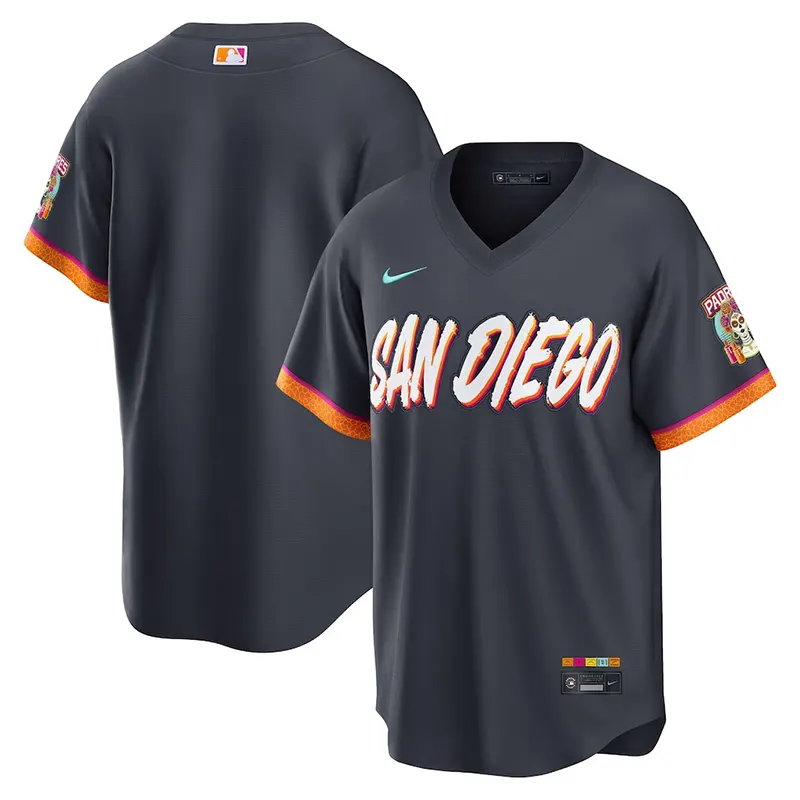 Mens San Diego Padres Nike Obsidian Jersey