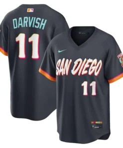 Mens San Diego Padres Yu Darvish Nike Stadium Jersey