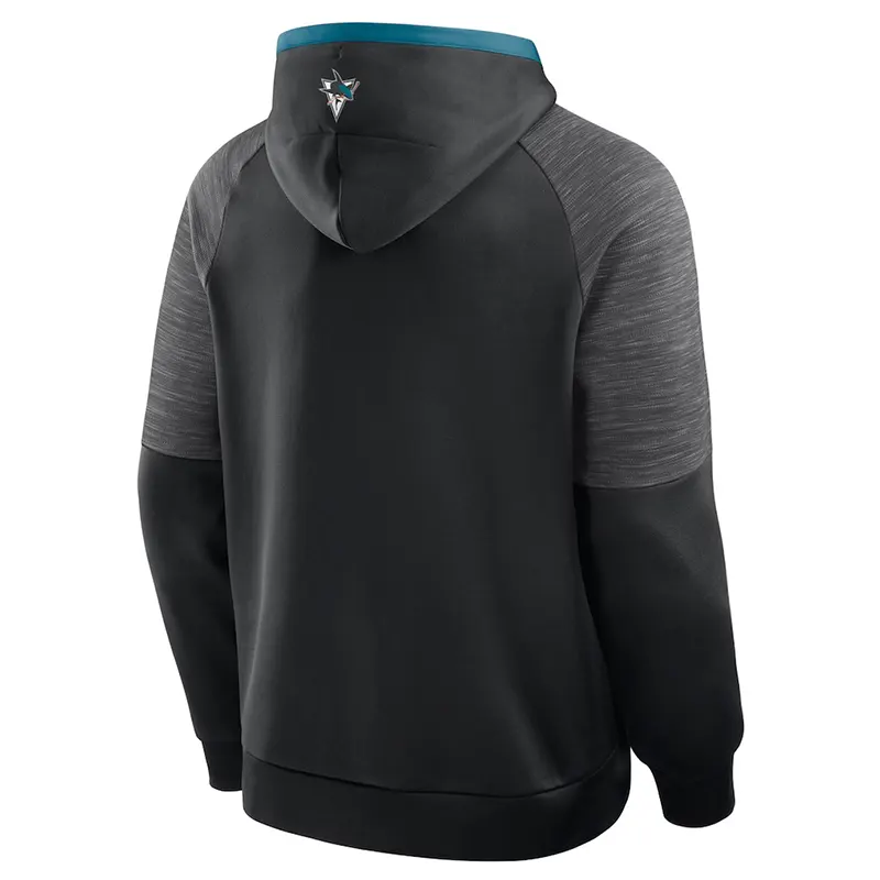 Mens San Jose Sharks Goaltender Hoodie - Image 2