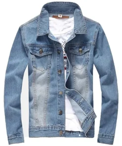 Men's Slim Fit Jean Jacket