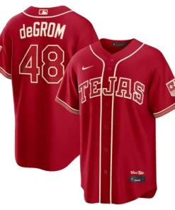 Mens Texas Rangers Jacob deGrom Nike Jersey