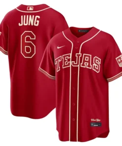 Mens Texas Rangers Josh Jung Nike Jersey