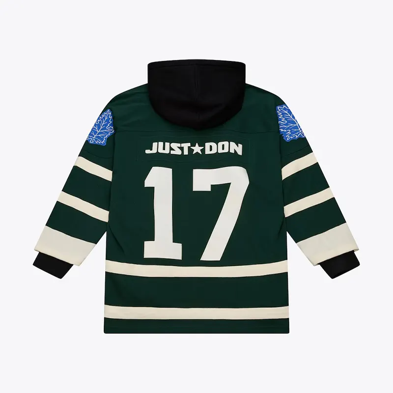 Mens Toronto Maple Leafs Mitchell & Ness Just Don Jersey Hoodie - Image 2