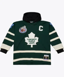 Mens Toronto Maple Leafs Mitchell & Ness Just Don Jersey Hoodie