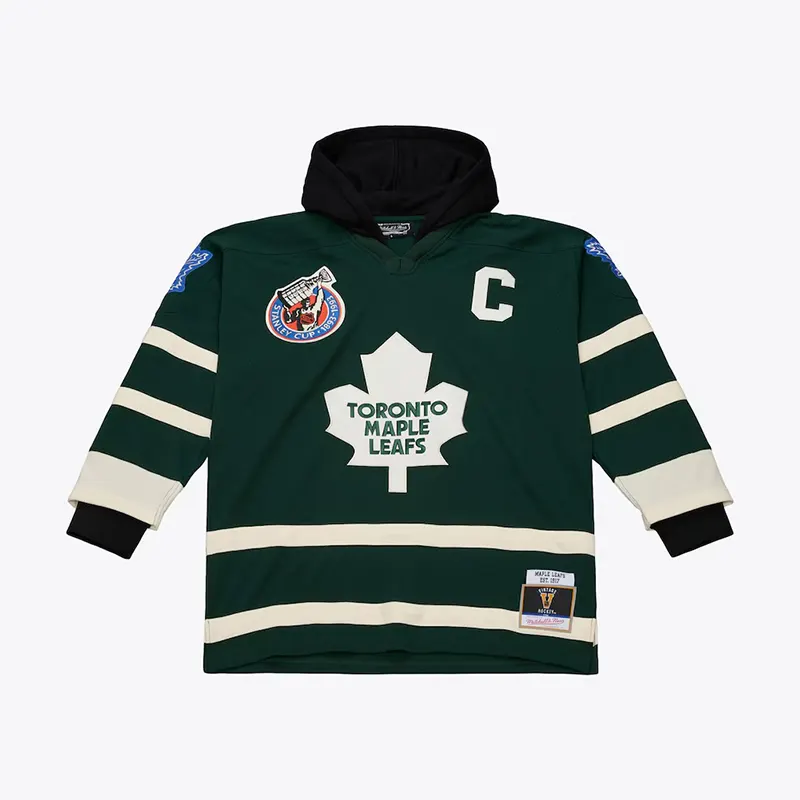 Mens Toronto Maple Leafs Mitchell & Ness Just Don Jersey Hoodie
