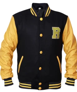 Men's Varsity Baseball Letterman Bomber Jacket