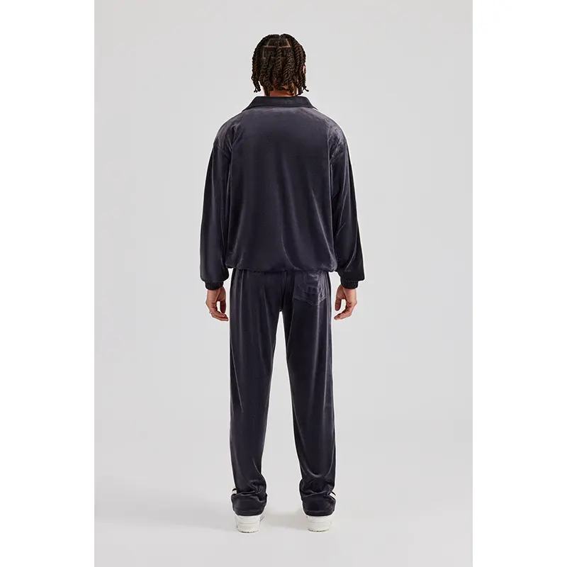 Mens Velour Tracksuit - Image 3