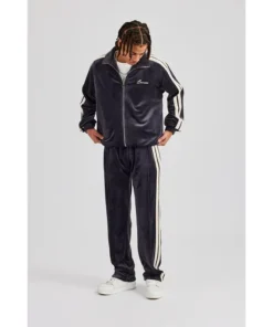 Mens Velour Tracksuit
