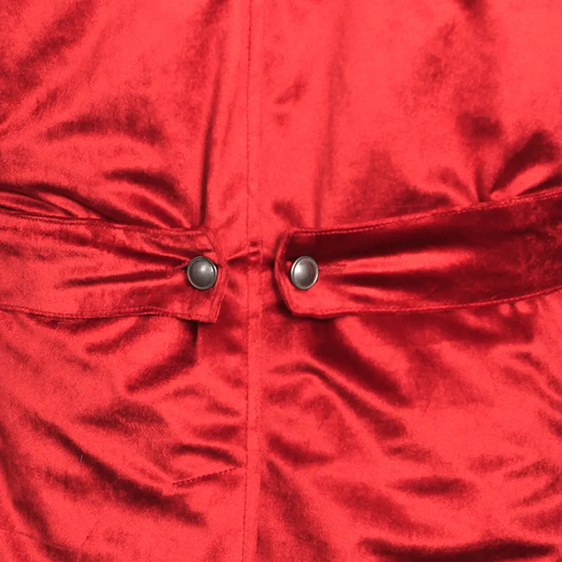 Men's Smoking Velvet Coat - Image 3
