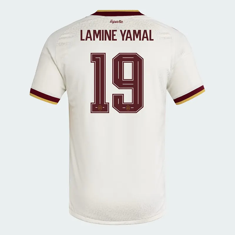 Mens adidas Adult Spain 26 Away Yamal Jersey - Image 2